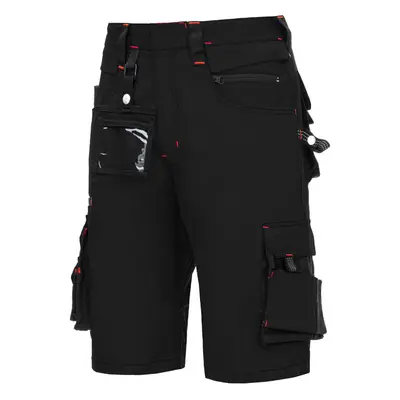 NITRAS MOTION TEX PRO FX, Arbeitshose, kurz, schwarz, OEKO-TEX (7700)