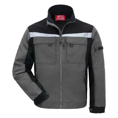 NITRAS MOTION TEX PRO FX, Arbeitsjacke, grau / schwarz, OEKO-TEX (7752)