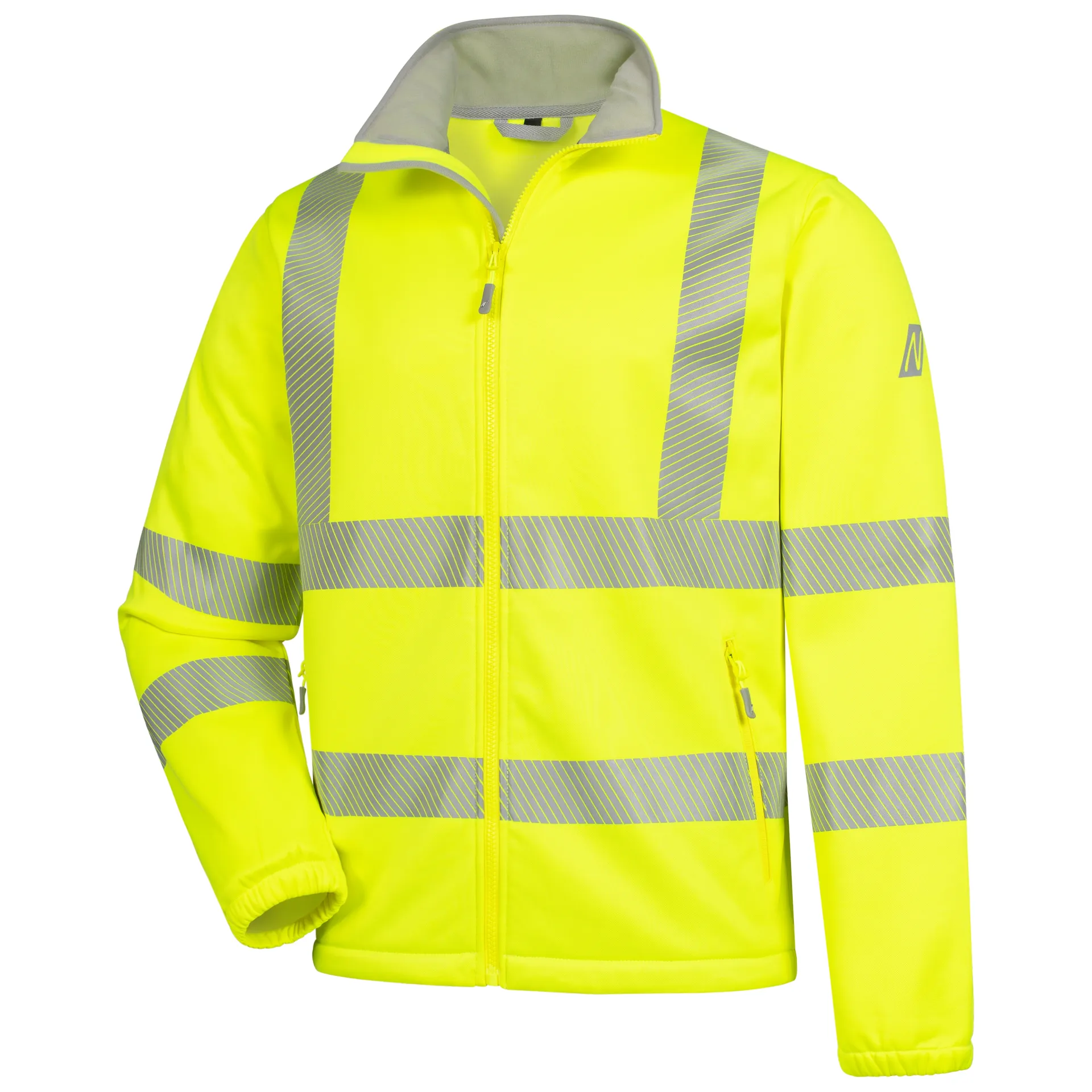 NITRAS MOTION TEX VIZ, Warn-Funktionsjacke, neongelb, EN ISO 13688, EN ISO 20471, OEKO-TEX (7060)