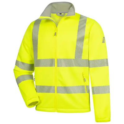 NITRAS MOTION TEX VIZ, Warn-Funktionsjacke, neongelb, EN ISO 13688, EN ISO 20471, OEKO-TEX (7060)
