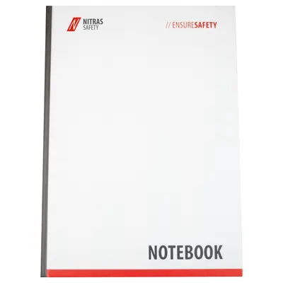 NITRAS Notizbuch A4, anthrazit (116)