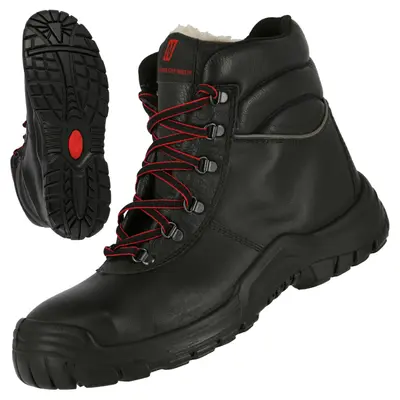 NITRAS POWER STEP MID+, S3 CI HI HRO SRC Sicherheitswinterstiefel, halbhoch, schwarz, EN ISO 20345, DGUV Regel 112-191 (7213W)