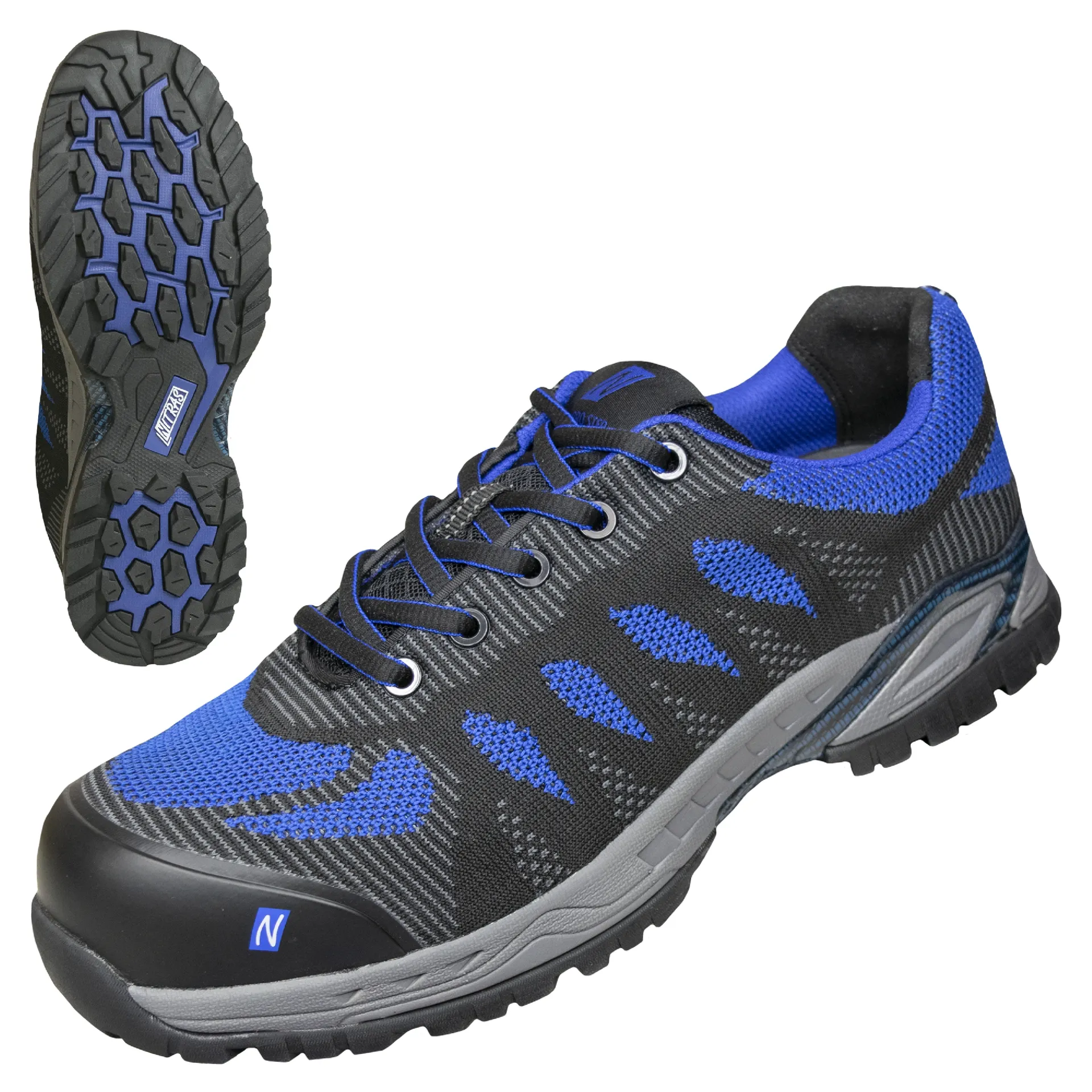 NITRAS PRO STEP, Sicherheitshalbschuhe, EN ISO 20345, EN IEC 61340-4-3 (7413)