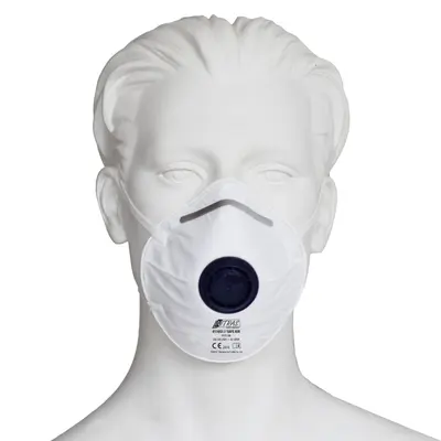 NITRAS SAFE AIR, Atemschutzmaske, weiß, EN 149, Box à 15 Stück (4130SI)