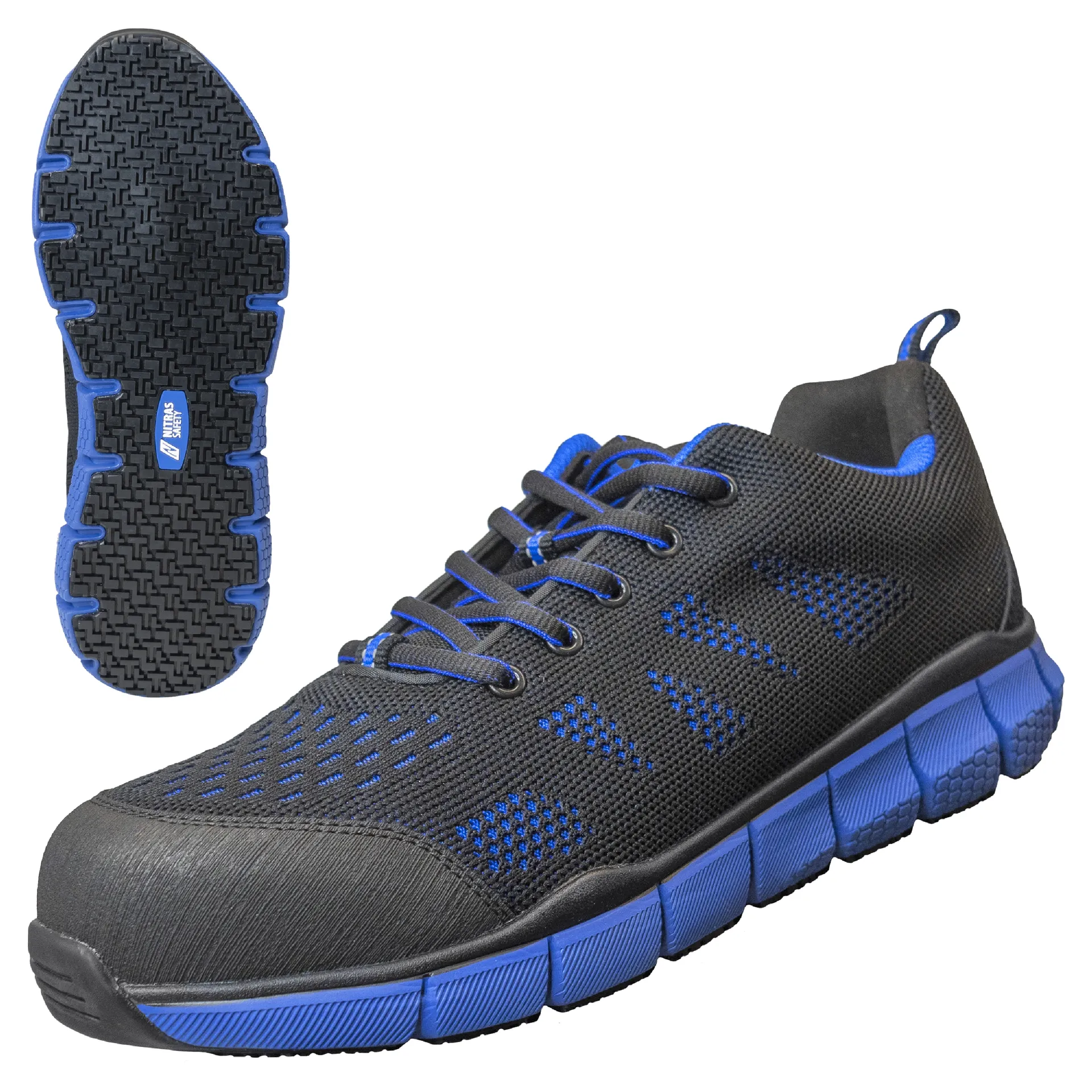 NITRAS SONIC STEP, S1P Sicherheitshalbschuhe, EN ISO 20345, EN IEC 61340-4-3, DGUV Regel 112-191 (7440)