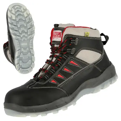 NITRAS SPORT STEP MID Sicherheitsstiefel S3 schwarz