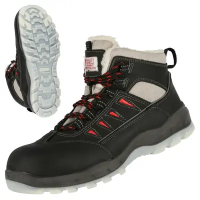 NITRAS SPORT STEP MID W, S3 CI Sicherheitswinterstiefel, halbhoch, schwarz, EN ISO 20345, DGUV Regel 112-191 (7301W)