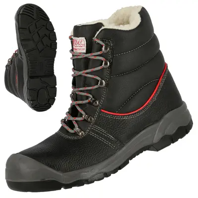 NITRAS STEP MID+ W, S3 Sicherheitswinterstiefel, halbhoch, schwarz, EN ISO 20345 (7201W)