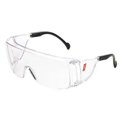 NITRAS VISION PROTECT OTG, Schutzbrille, schwarz / transparent, EN 166 (9015)