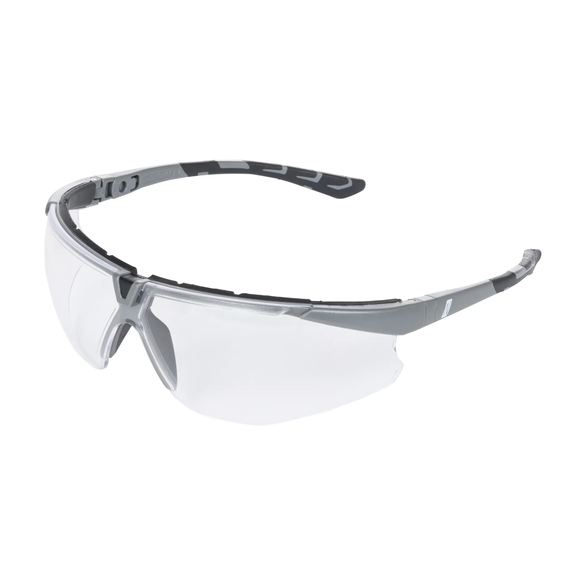 NITRAS VISION PROTECT PREMIUM, Bügelbrille, transparent / grau, ISO 16321-1 (9023)