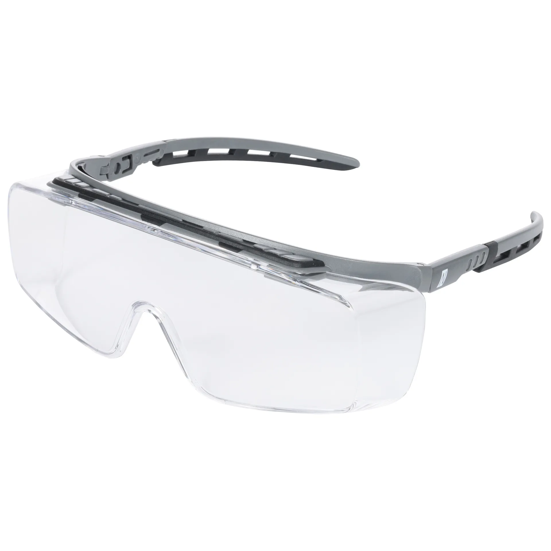 NITRAS VISION PROTECT PREMIUM, Bügelbrille, transparent / grau, ISO 16321-1 (9024)