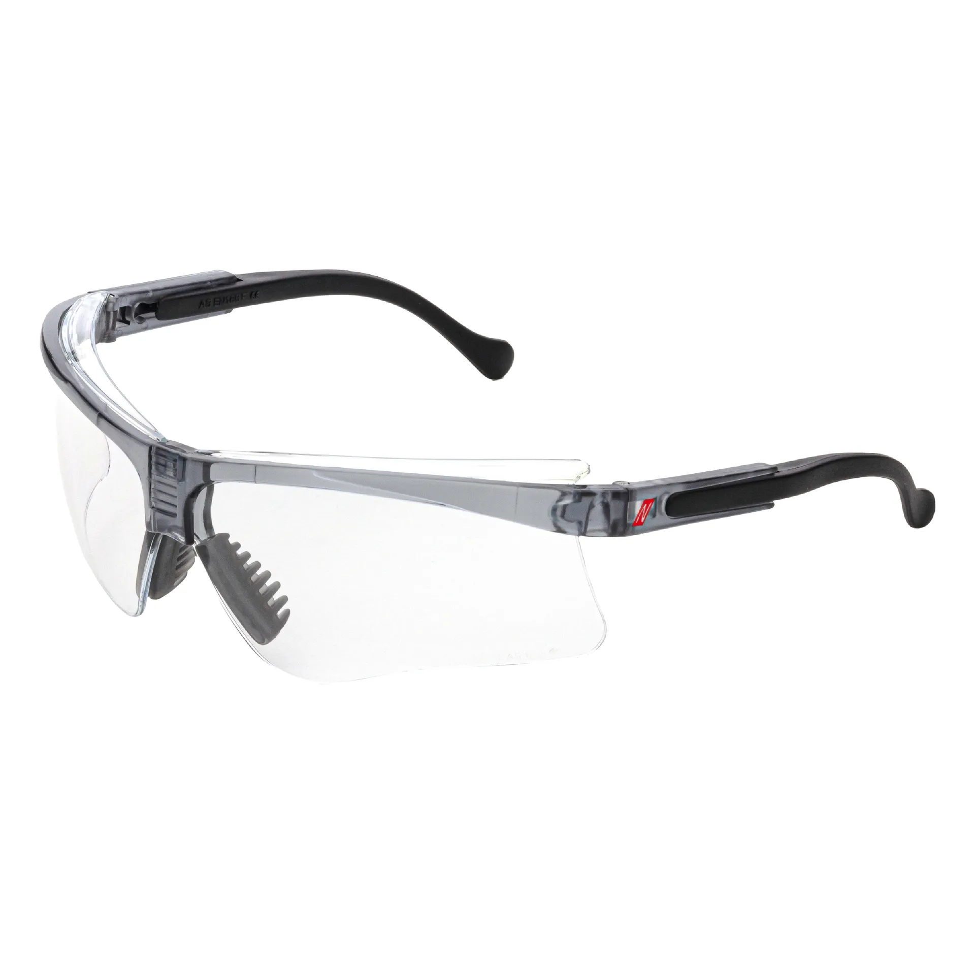 NITRAS VISION PROTECT PREMIUM, Schutzbrille, schwarz, Sichtscheiben klar, EN 166 (9020)