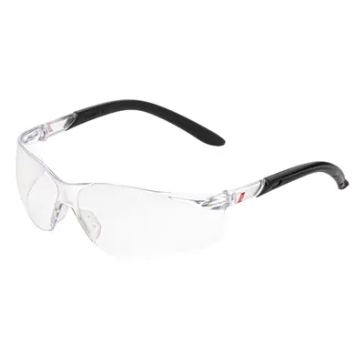 NITRAS VISION PROTECT, Schutzbrille, schwarz / transparent, EN 166 (9010)
