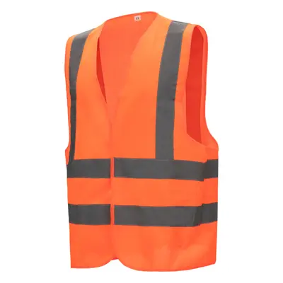NITRAS Warnweste, neonorange, EN ISO 13688, EN ISO 20471 (7115)