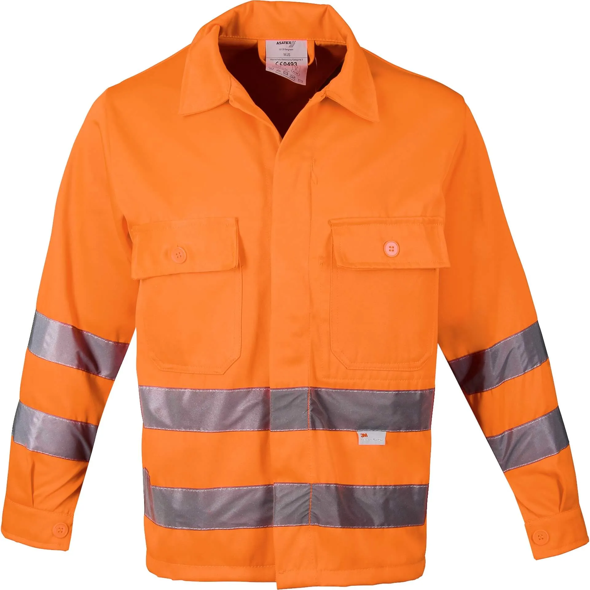 Asatex PREVENT® Warnschutz-Jacke WJS orange