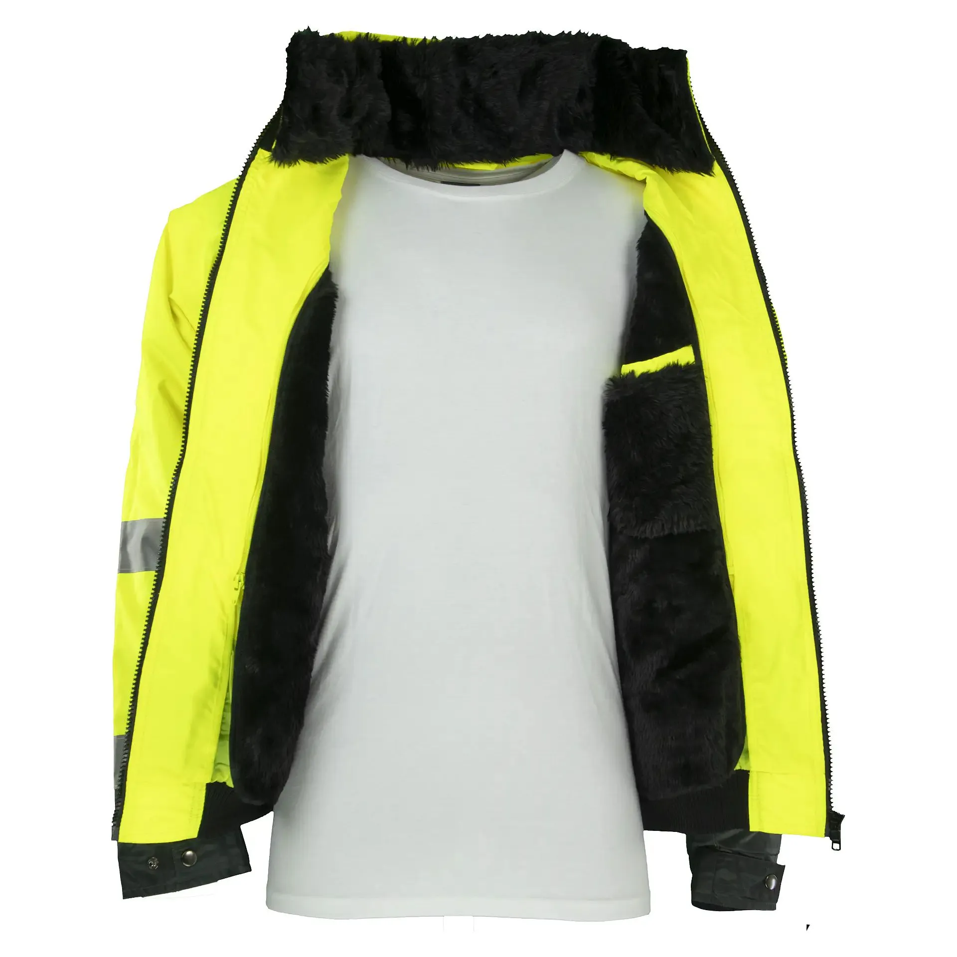 Asatex PREVENT® Warnschutz-Pilotenjacke 174ZG gelb/anthrazit