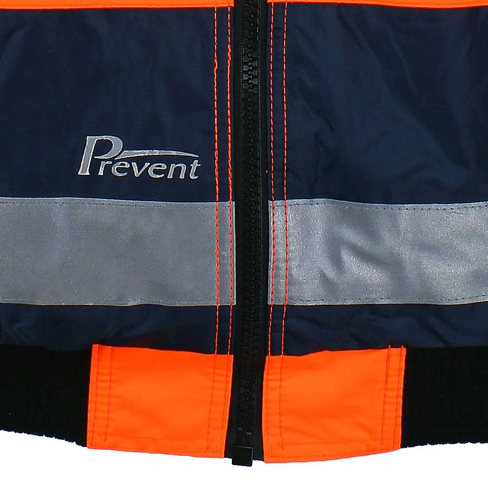 Asatex PREVENT® Warnschutz-Pilotenjacke 174ZO-3 orange/blau