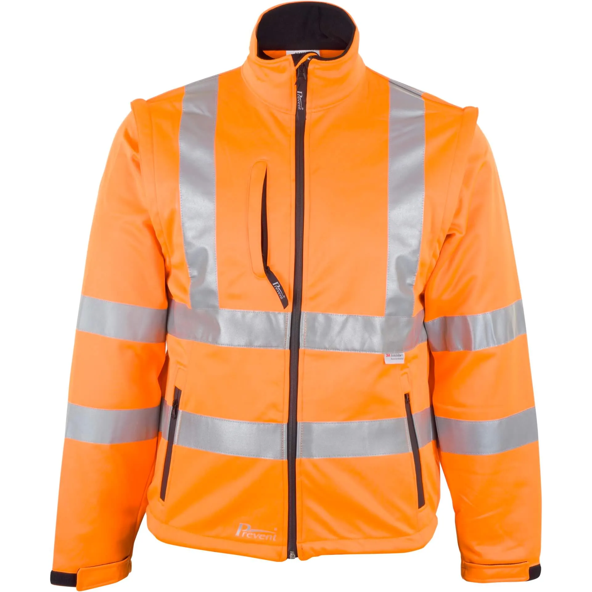 Asatex PREVENT® Warnschutz-Softshelljacke 8060O orange