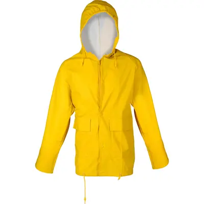 Asatex PU-Stretch-Regenjacke PJC schwarz