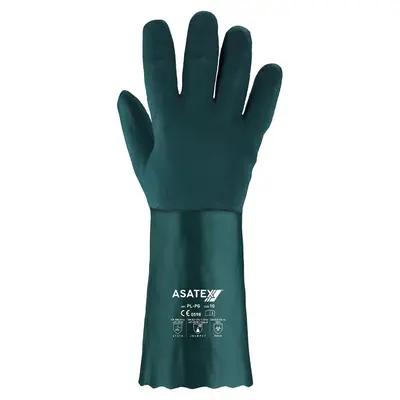 Asatex PVC-Handschuh PL-PG grün