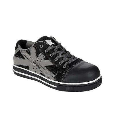 RUNNEX S3-Sicherheitshalbschuhe SportStar Schwarz/Grau (5342)