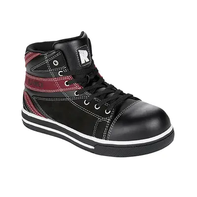 RUNNEX S3-Sicherheitsschnürstiefel SportStar Schwarz/Rot (5343)