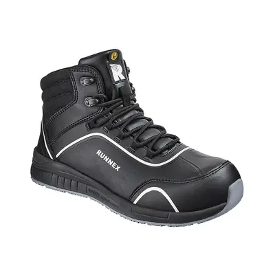 RUNNEX S3S-ESD-Sicherheitsschnürstiefel SportStar Schwarz (5340)