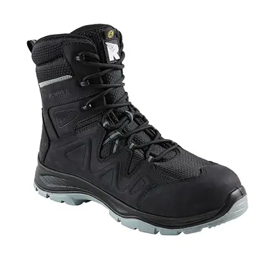RUNNEX S3S-Winter-ESD-Sicherheitsschnürstiefel SpecialStar Schwarz/Grau (5331)