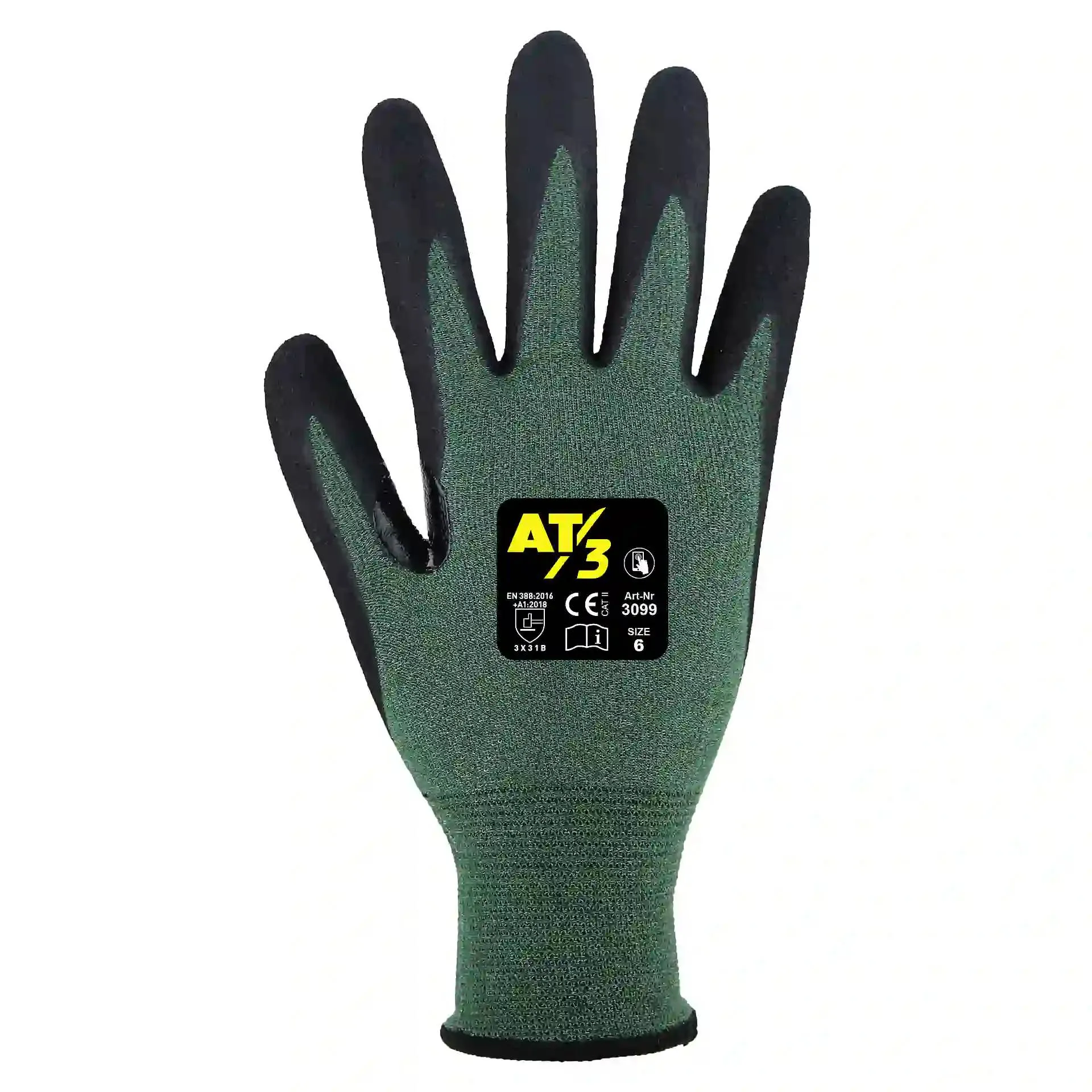 Asatex Schnittschutzhandschuh 3099 grün