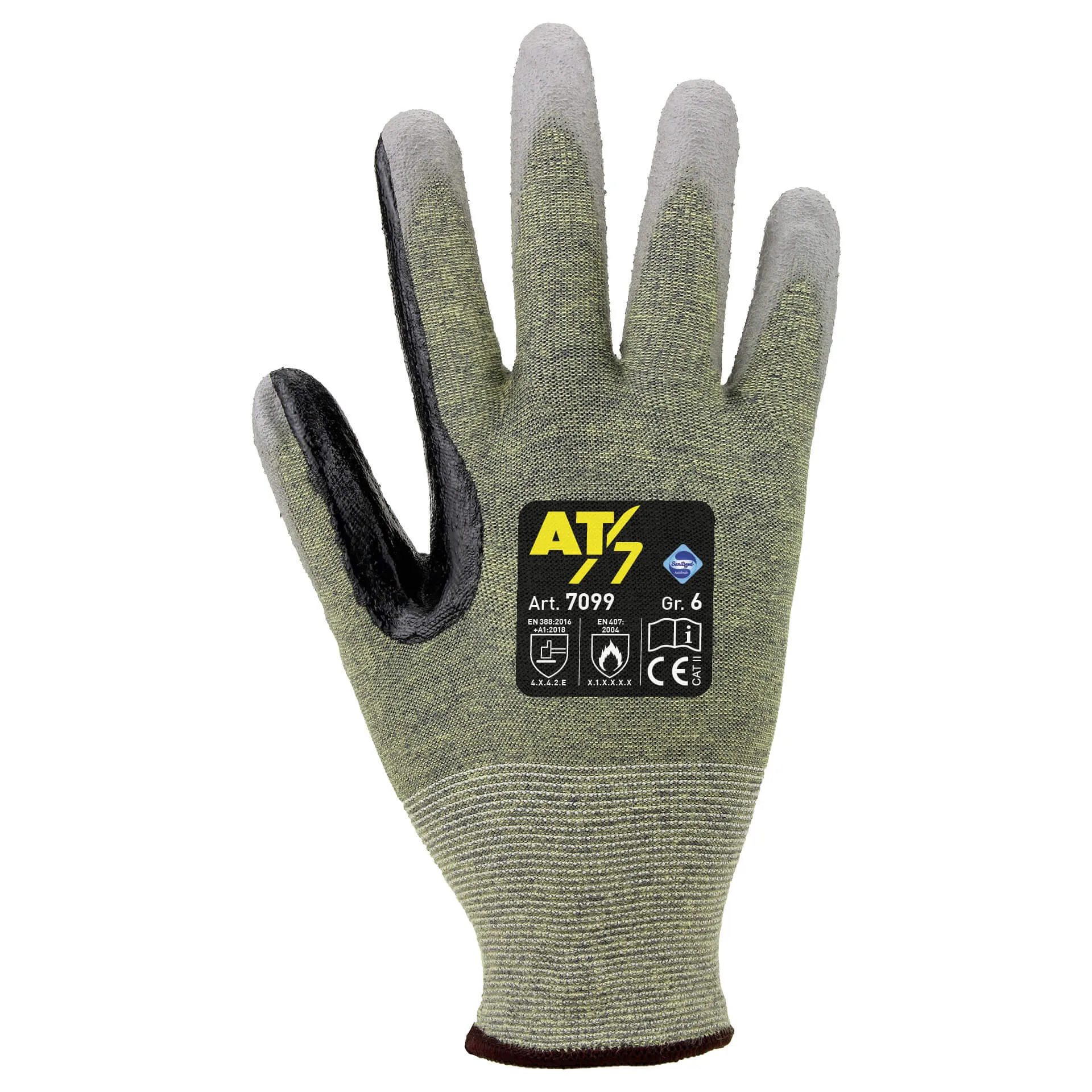 Asatex Schnittschutzhandschuh 7099 grün