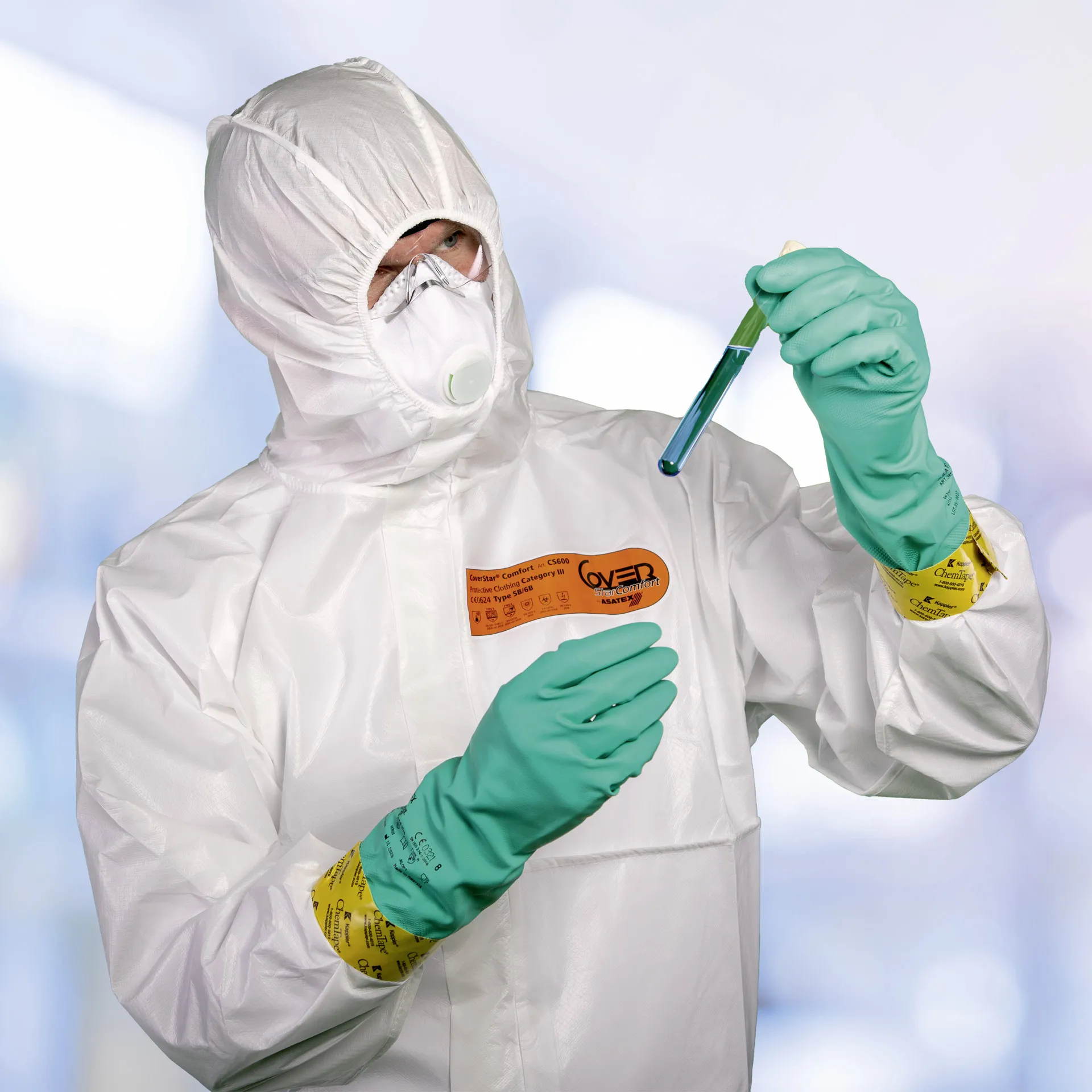 Asatex Schutzanzug CoverStar®Comfort CS600 weiß