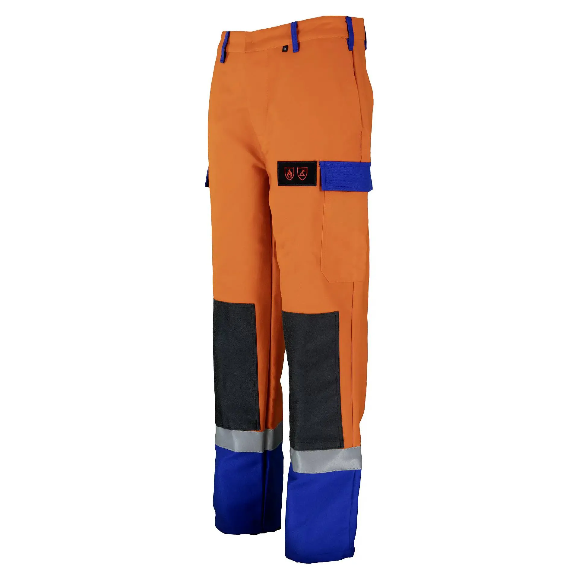 Asatex Schweißerschutz-Hose SECHO81P orange/blau
