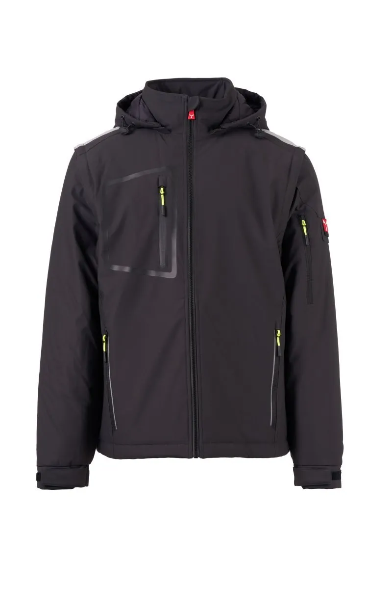 Payper STREAM 2IN1 LITE PAD Softshelljacke mit Kapuze wattiert (S01052)
