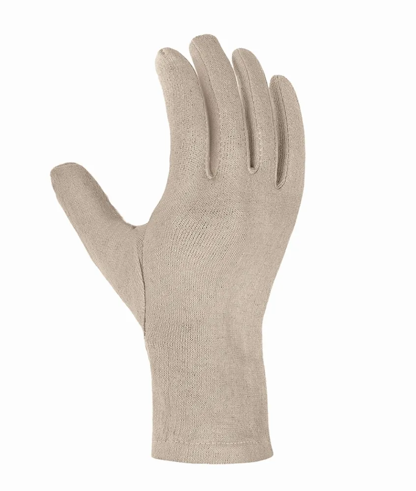teXXor Baumwolljersey-Handschuhe MITTELSCHWER Rohweiß (1580)