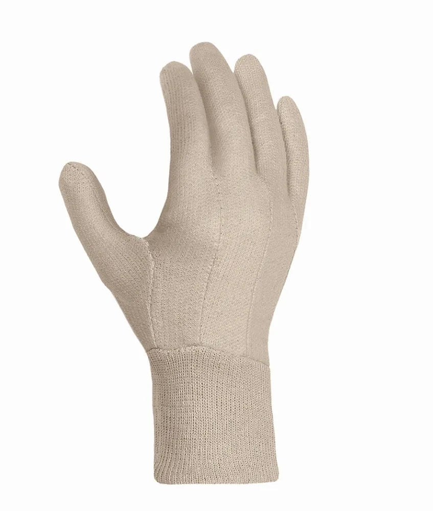 teXXor Baumwolljersey-Handschuhe MITTELSCHWER Rohweiß (1590)