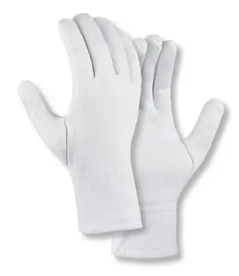 teXXor Baumwolljersey-Handschuhe SCHWER Weiß gebleicht (1787)