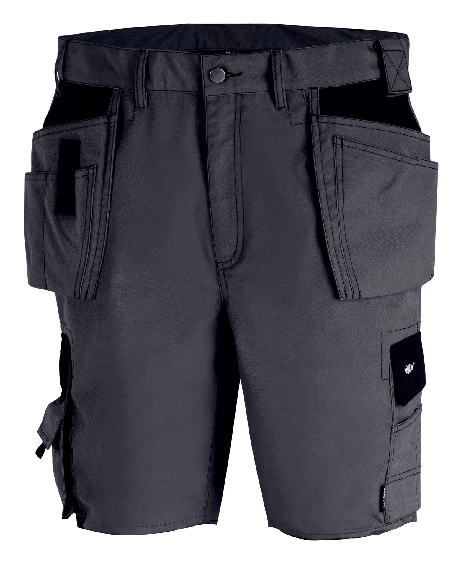 teXXor Canvas (270 g/m²) Arbeits-Shorts BERMUDA Grau/Schwarz (4347)