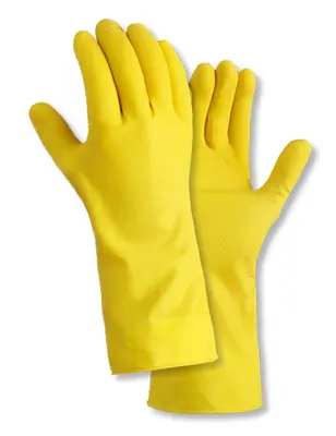 teXXor Haushaltshandschuhe NATURLATEX Gelb (2220)