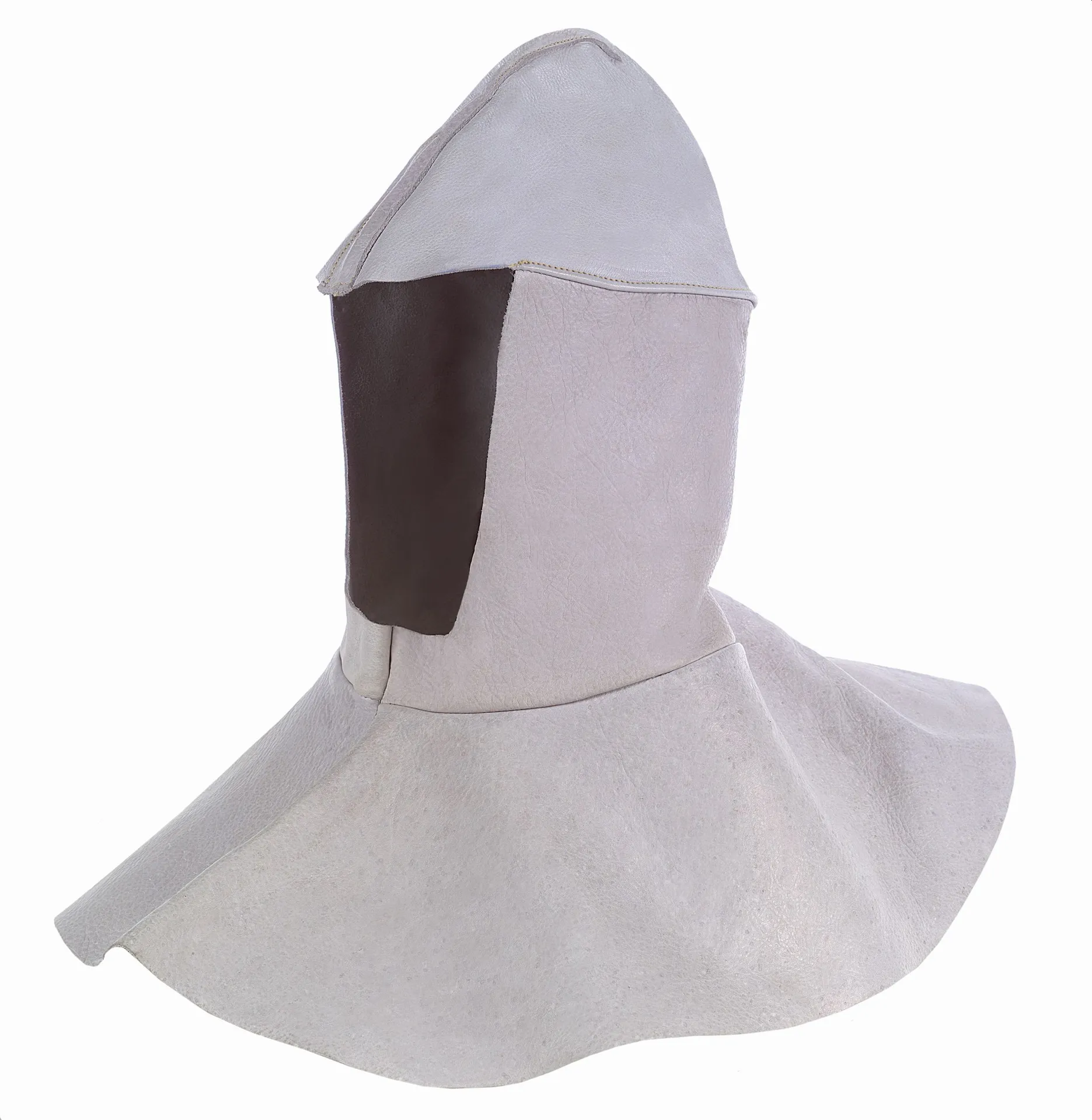 teXXor Leder-Kopfhaube Natur (4413)