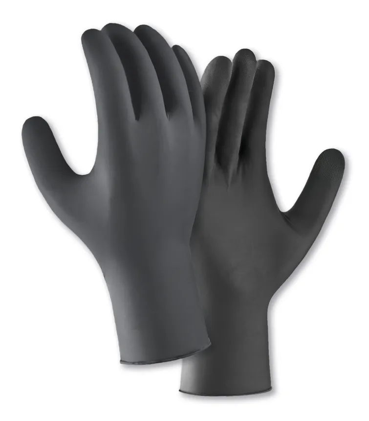 teXXor Nitril-Einweg-Handschuhe schwarz Schwarz (2216)
