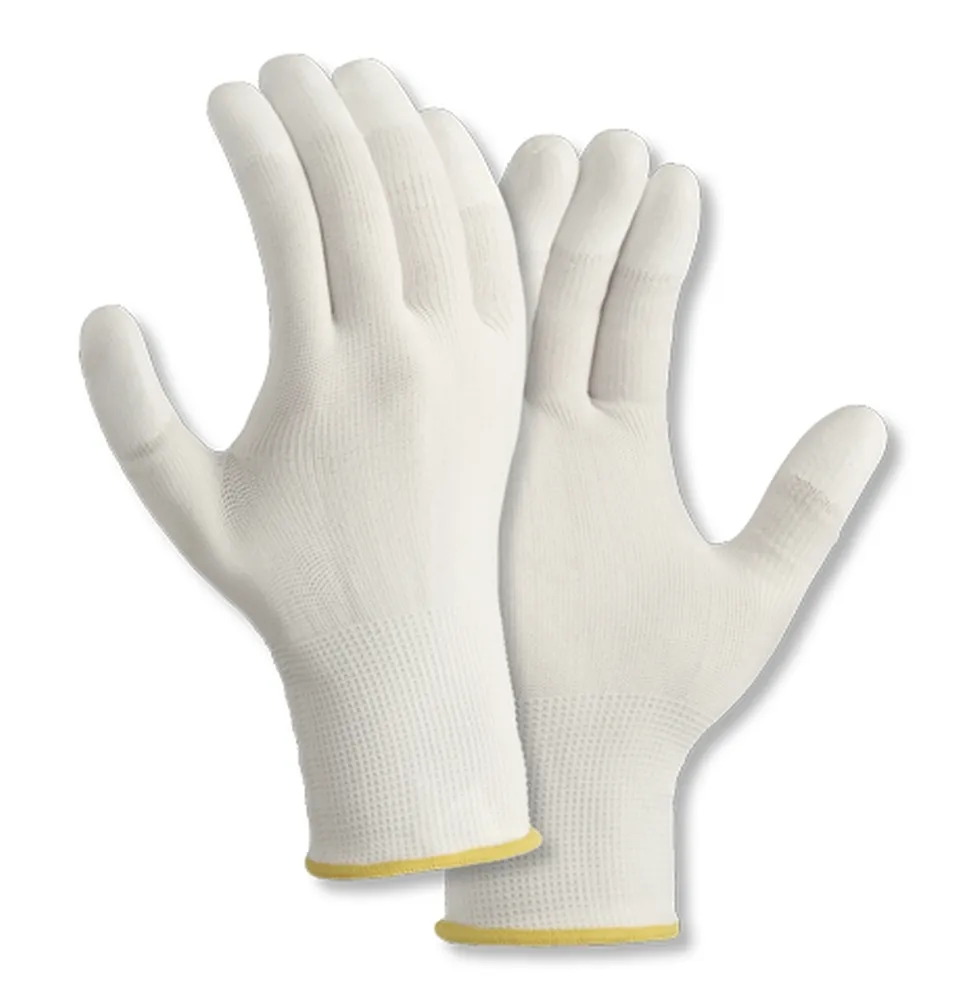 teXXor Polyester-Strickhandschuhe PU-BESCHICHTET Weiß (2410)