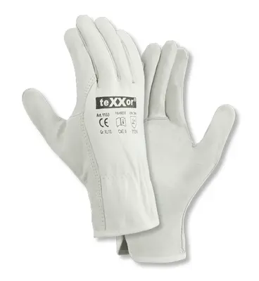 teXXor Rindnappaleder-Handschuhe FAHRER Natur (1153)