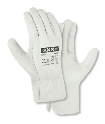 teXXor Rindnappaleder-Winterhandschuhe FAHRER-WINTER Natur (1154)