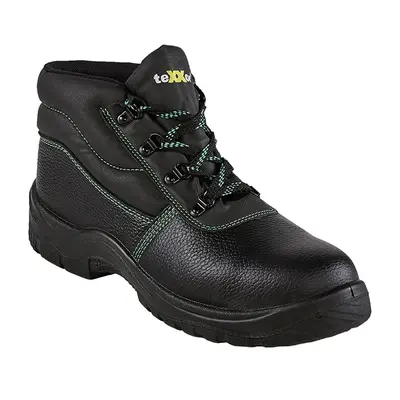 teXXor S3-Sicherheitsschnürstiefel MONACO Schwarz/Grün (6320)