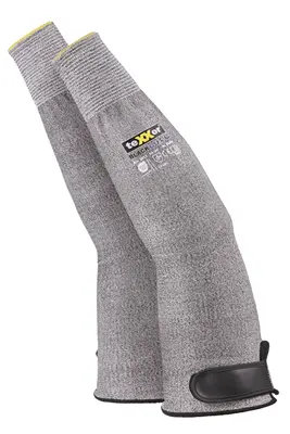 teXXor Schnittschutz-Armstulpe BLACK CUT C Grau-meliert (2613)