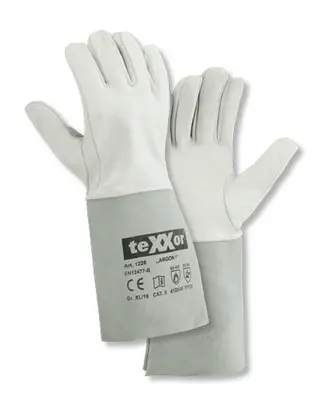 teXXor Schweißerhandschuhe ARGON I Natur (1228)