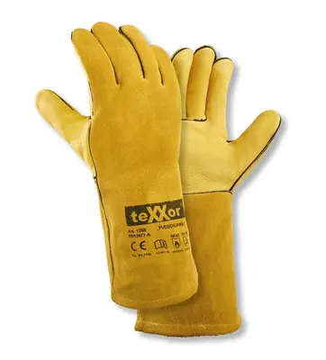 teXXor Schweißerhandschuhe FUDSCHIJAMA Beige (1209)