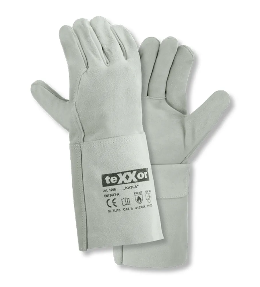 teXXor Schweißerhandschuhe KATLA Natur (1206)