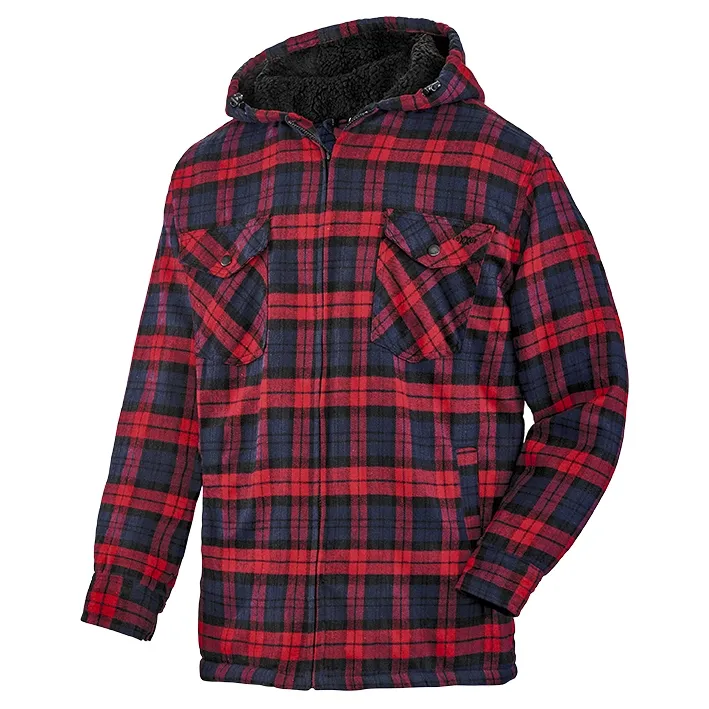 teXXor Thermohemd WILLISTON Rot/Blau (4360)