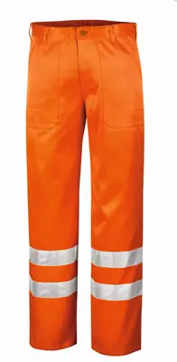 teXXor Warnschutz-Hose QUEBEC Leuchtorange (4305)